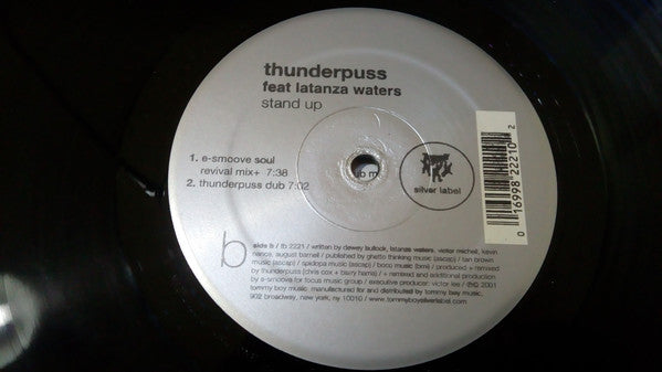 Thunderpuss Feat Latanza Waters : Stand Up (12")