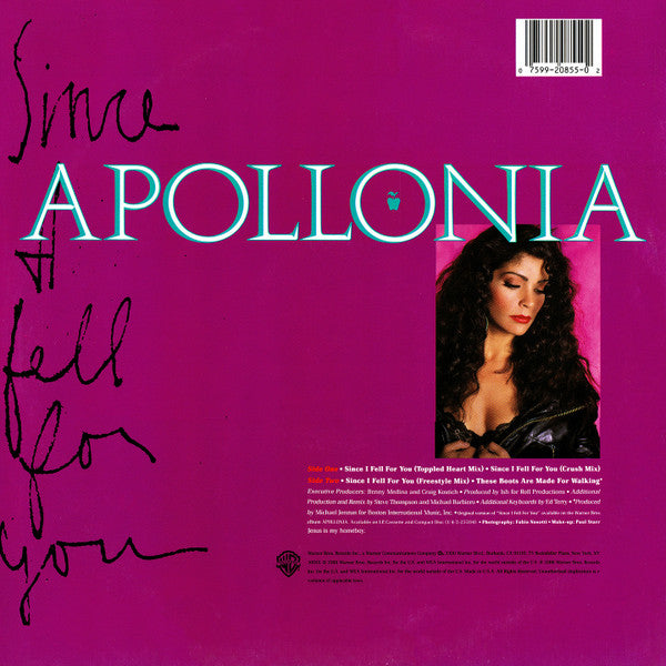 Apollonia : Since I Fell For You (12", Maxi, Spe)