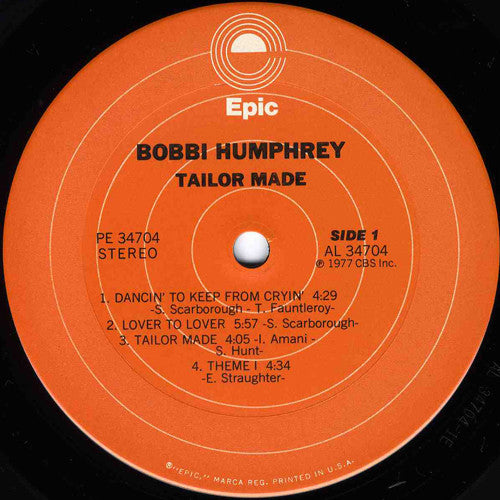 Bobbi Humphrey : Tailor Made (LP, Album, San)