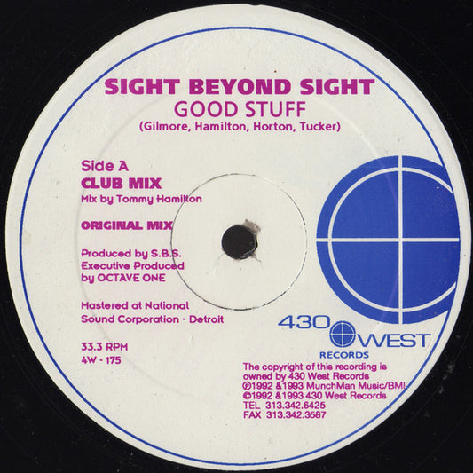 Sight Beyond Sight : Good Stuff (12")