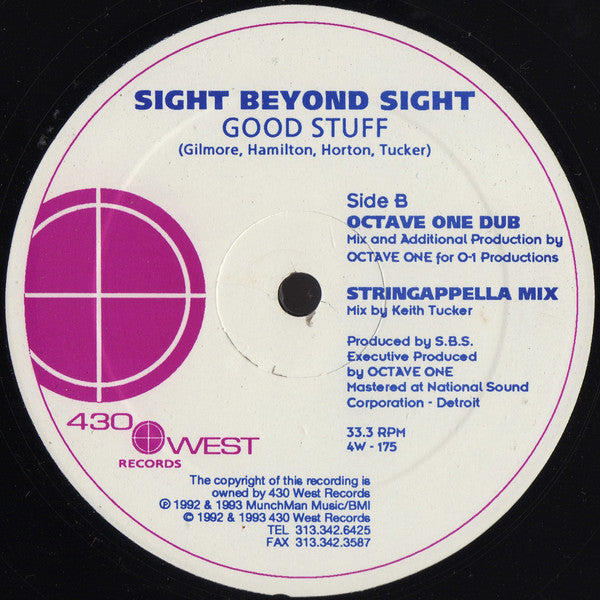 Sight Beyond Sight : Good Stuff (12")