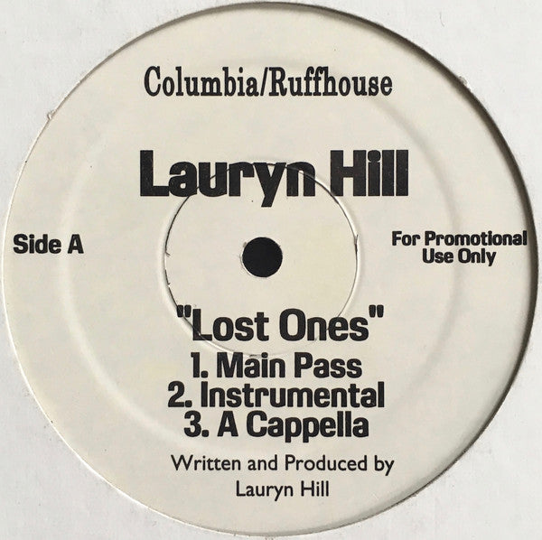 Lauryn Hill : Lost Ones (12", Promo)