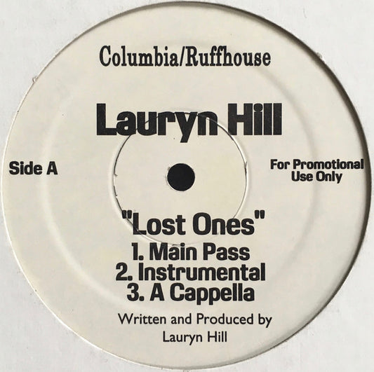Lauryn Hill : Lost Ones (12", Promo)