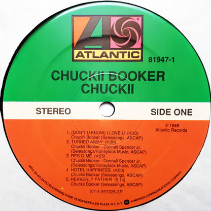 Chuckii Booker : Chuckii (LP, Album)