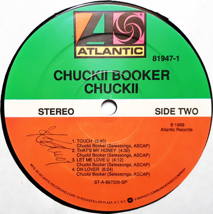 Chuckii Booker : Chuckii (LP, Album)