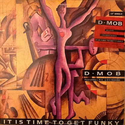 D Mob : It Is Time To Get Funky (12", Promo)