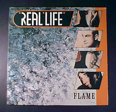 Real Life : Flame (LP, Album, Glo)
