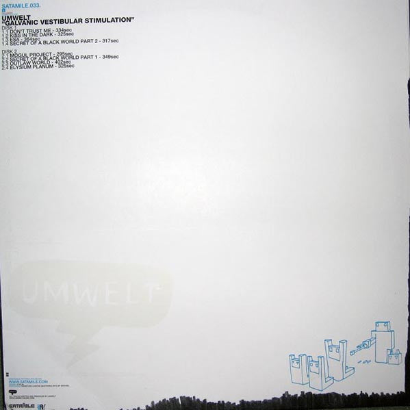 Umwelt : Galvanic Vestibular Stimulation (2xLP)