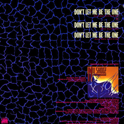 Nu Shooz : Don't Let Me Be The One (12")