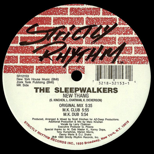 The Sleepwalkers* : New Thang (12")
