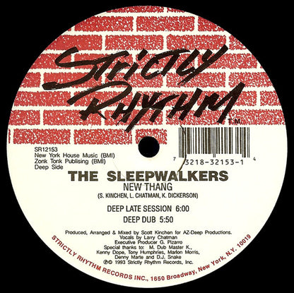 The Sleepwalkers* : New Thang (12")