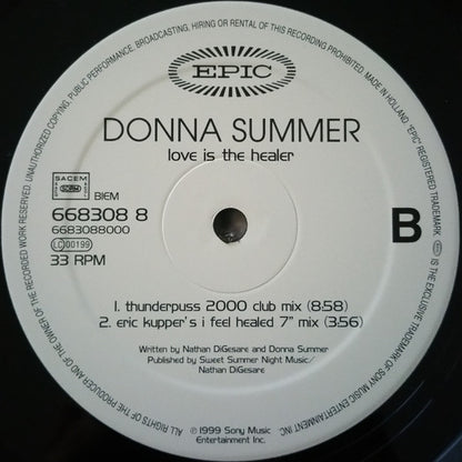 Donna Summer : Love Is The Healer (12")