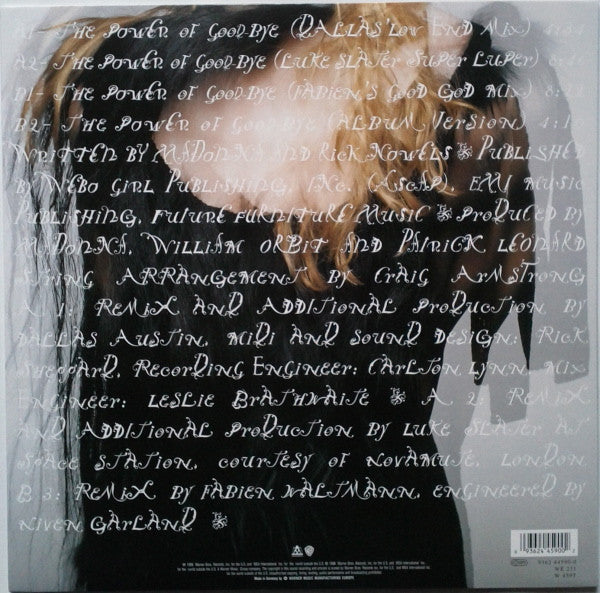 Madonna : The Power Of Good-Bye (12", Single)