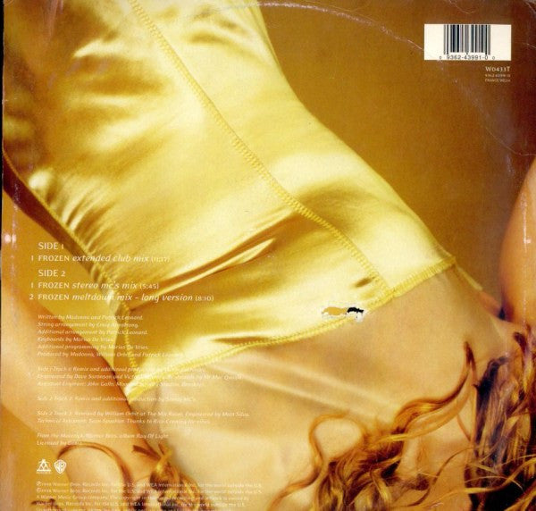 Madonna : Frozen (12", Single)