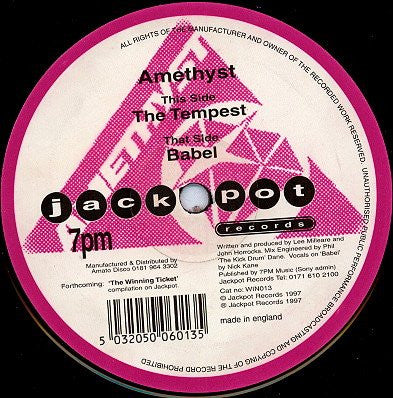 Amethyst : The Tempest / Babel (12")