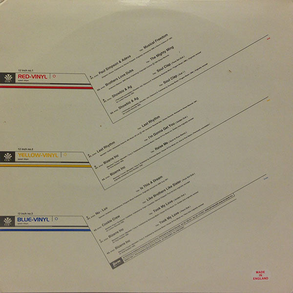 Sure Is Pure : Remixology (12", Red + 12", Yel + 12", Blu + Comp, Ltd)