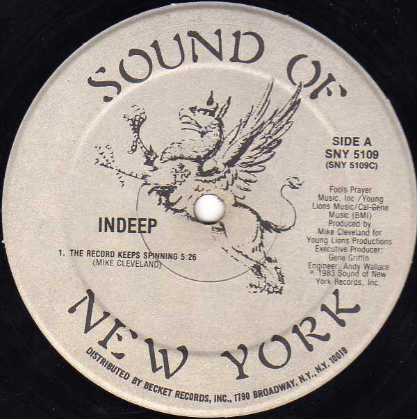 Indeep : The Record Keeps Spinning (12")