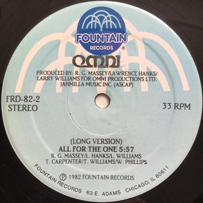 Omni (2) : All For The One (12")