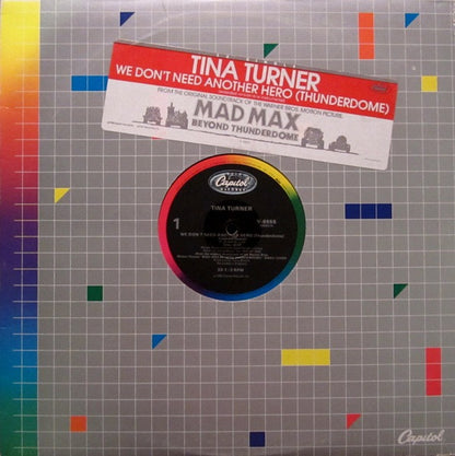 Tina Turner : We Don't Need Another Hero (Thunderdome) (12", Single)