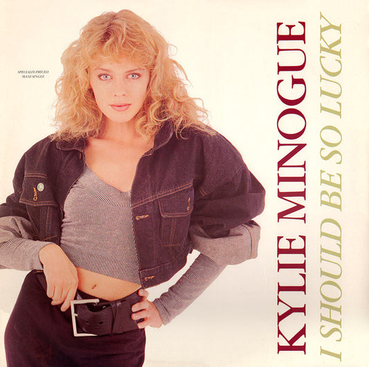 Kylie Minogue : I Should Be So Lucky (12", Maxi)