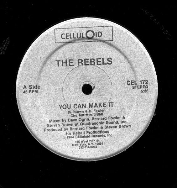 The Rebels (13) : You Can Make It (12")