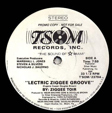 Ziggee Toir : 'Lectric Ziggee Groove (12", Promo)