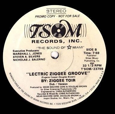 Ziggee Toir : 'Lectric Ziggee Groove (12", Promo)