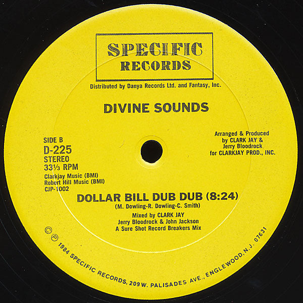Divine Sounds : What People Do For Money (12", Pit)