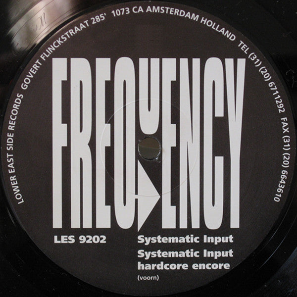 Frequency (3) : Slam To The Funk / Systematic Input (12")