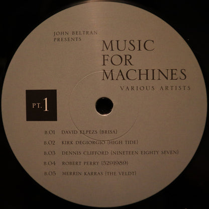 John Beltran : Music For Machines Pt. 1 (LP, Comp)