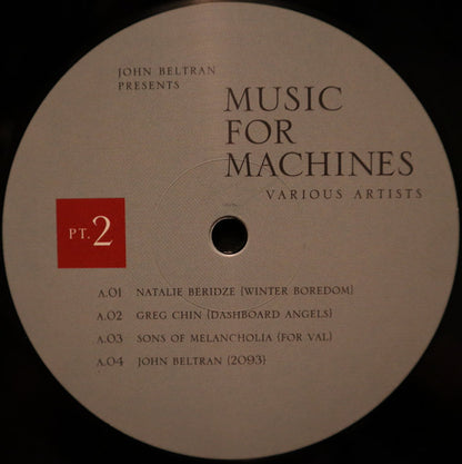 John Beltran : Music For Machines Pt. 2 (LP, Comp)