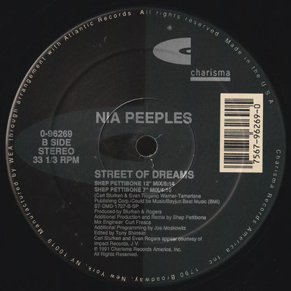 Nia Peeples : Street Of Dreams (12")