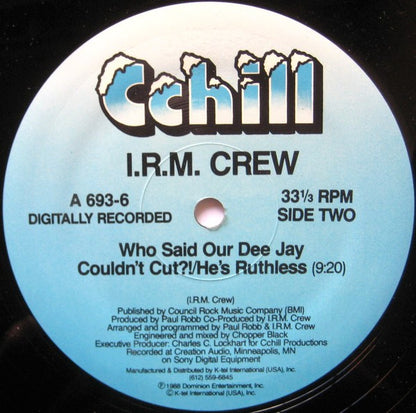 I.R.M. Crew : R U Ready 2 Change The World? (12")