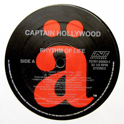 Captain Hollywood* : Rhythm Of Life (12", Maxi)