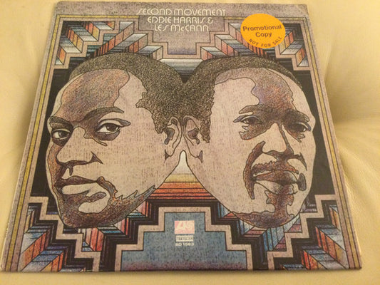 Eddie Harris & Les McCann : Second Movement (LP, Album, Promo, MO)