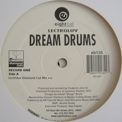 Lectroluv : Dream Drums (2x12")