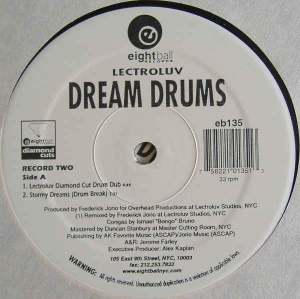 Lectroluv : Dream Drums (2x12")