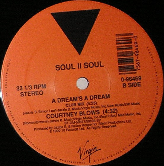 Soul II Soul : A Dreams A Dream (12")