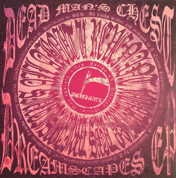 Dead Man's Chest (2) : Dreamscapes EP (12", EP, Ltd, Cle)
