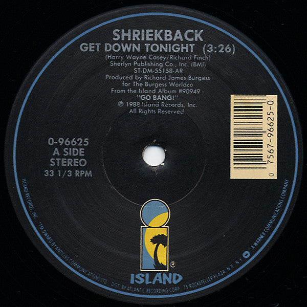 Shriekback : Get Down Tonight (12")