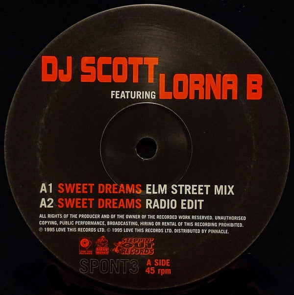DJ Scott Featuring Lorna B. : Sweet Dreams (12")