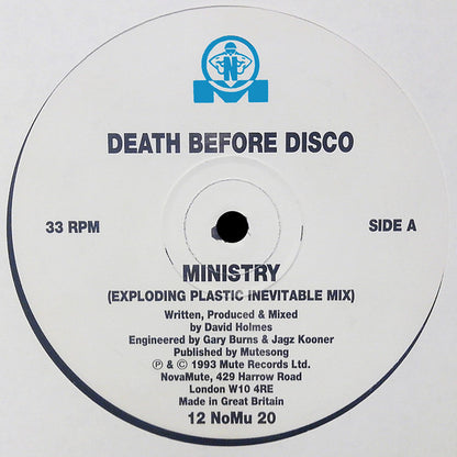 Death Before Disco / Scubadevils : Ministry / Celestial Symphony (12")