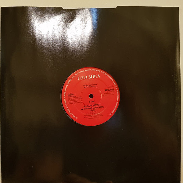 Alison Moyet : Whispering Your Name (12", Promo)