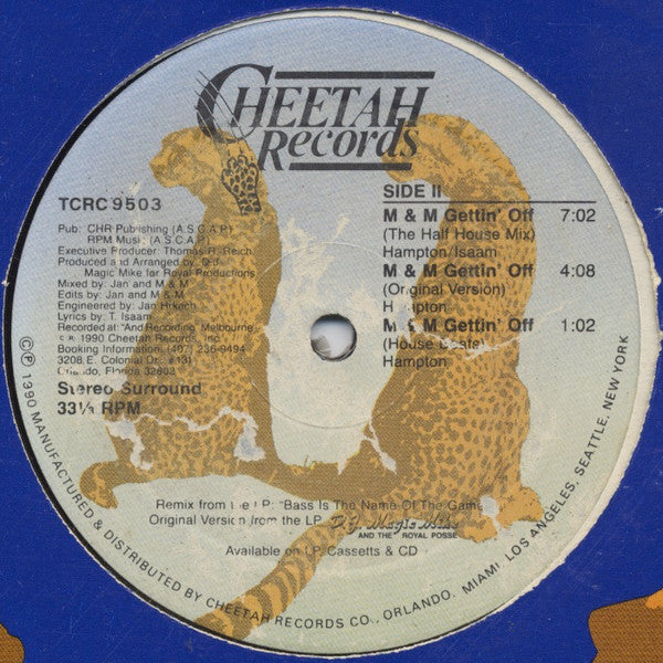 DJ Magic Mike : M & M Getting Off (12")