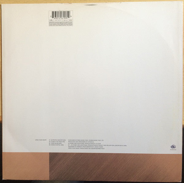 M People : Open Your Heart (12")