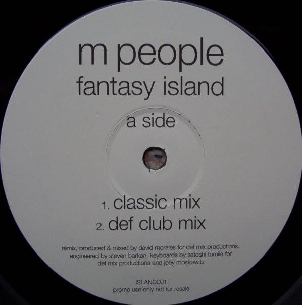 M People : Fantasy Island (12", Promo)