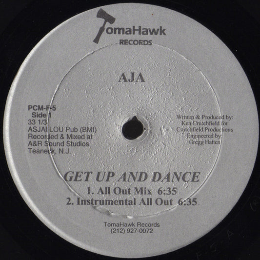 Aja : Get Up And Dance (12", Single)