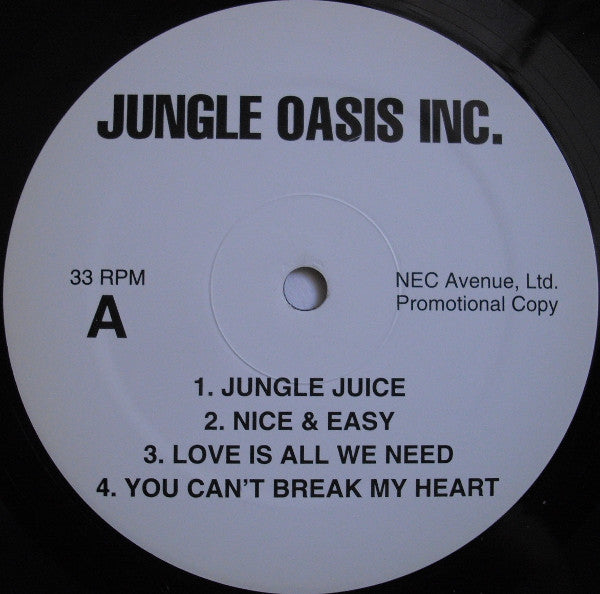Jungle Oasis Inc. : Jungle Oasis Inc. (2x12", Promo, W/Lbl)