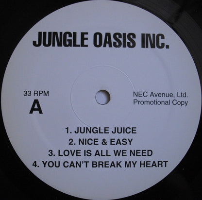 Jungle Oasis Inc. : Jungle Oasis Inc. (2x12", Promo, W/Lbl)