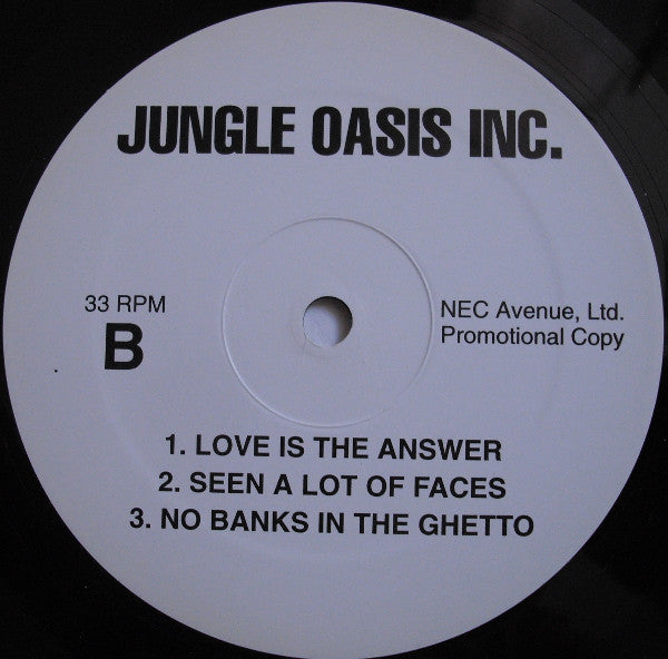 Jungle Oasis Inc. : Jungle Oasis Inc. (2x12", Promo, W/Lbl)